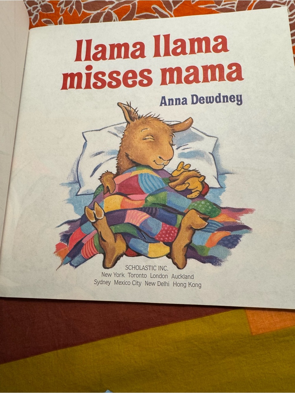 A lot of three children’s books-I love you grandma, llama llama,one two baa moo - Picture 10 of 16